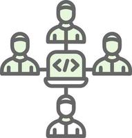 Code Deployment Vector Icon Design