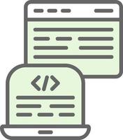 Backend Development Vector Icon Design