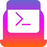 Command Line Vector Icon Design