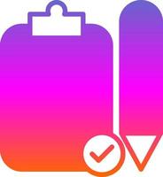 Task Planning Vector Icon Design