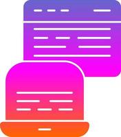 Backend Development Vector Icon Design