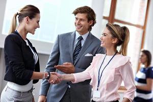 Business people having a conference photo