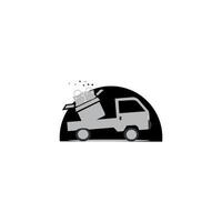 Fast delivery truck icon. Fast shipping. Design for website and mobile apps. vector