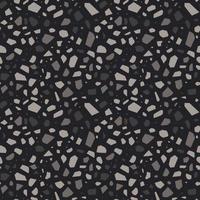 Terrazzo italian floor seamless pattern vector