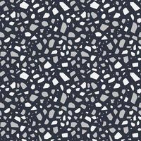 Terrazzo italian floor seamless pattern vector