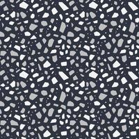 Terrazzo italian floor seamless pattern vector