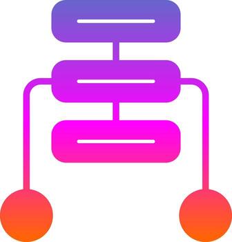 Algorithm Vector Icon Design