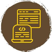 Backend Development Vector Icon Design