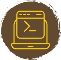 Command Line Vector Icon Design