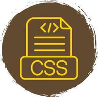 Css File Vector Icon Design