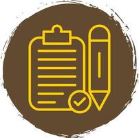 Task Planning Vector Icon Design