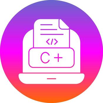 Coding Language Vector Icon Design