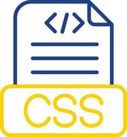 Css File Vector Icon Design