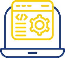 Web Optimization Vector Icon Design