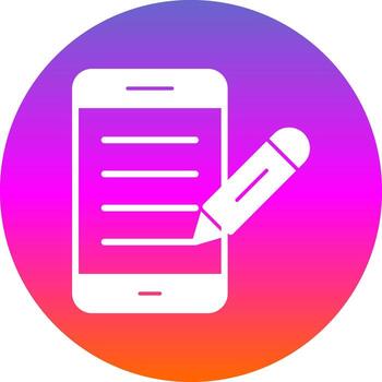 diseño de icono de vector de editor de texto