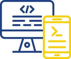 Code Terminal Vector Icon Design