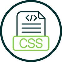 Css File Vector Icon Design