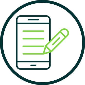 diseño de icono de vector de editor de texto