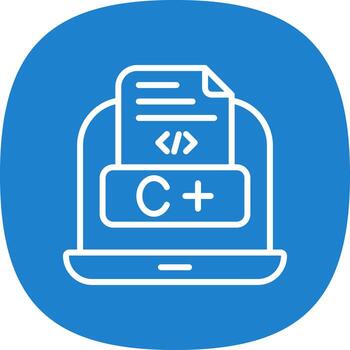 Coding Language Vector Icon Design