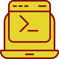 Command Line Vector Icon Design