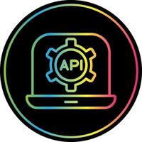 API Vector Icon Design