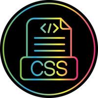Css File Vector Icon Design