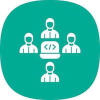 Code Deployment Vector Icon Design