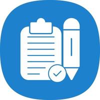 Task Planning Vector Icon Design