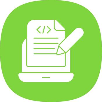 Programming Notes Vector Icon Design