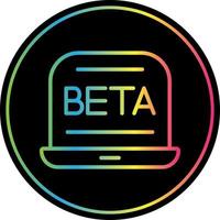 Beta Vector Icon Design