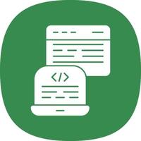 Backend Development Vector Icon Design