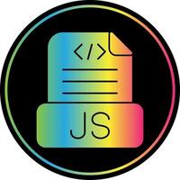 diseño de icono de vector de archivo javascript