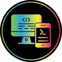 Code Terminal Vector Icon Design