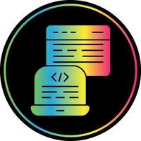 Backend Development Vector Icon Design