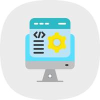 Software Developer Vector Icon Design