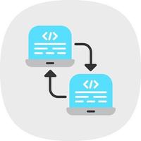 Code Refactoring Vector Icon Design