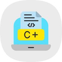 Coding Language Vector Icon Design