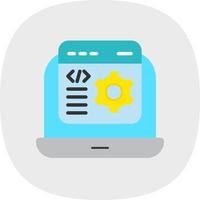 Web Optimization Vector Icon Design