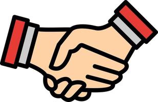 Handshake Vector Icon Design