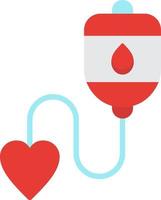 Blood Donation Vector Icon Design
