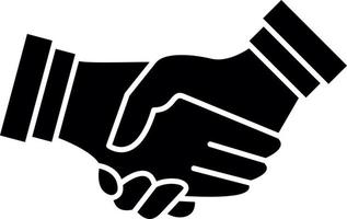 Handshake Vector Icon Design