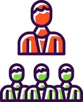 Teamwork Vector Icon Design