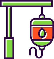 Blood Transfusion Vector Icon Design