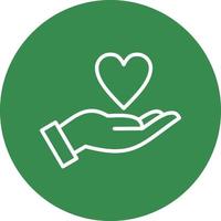 Organ Donation Vector Icon Design