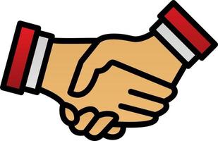 Handshake Vector Icon Design