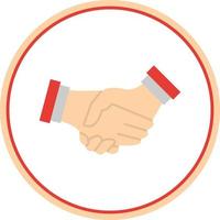 Handshake Vector Icon Design