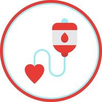 Blood Donation Vector Icon Design