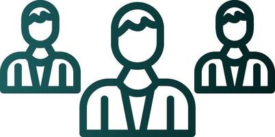 Community Work Vector Icon Design