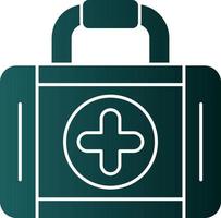 First Aid Kit Vector Icon Design