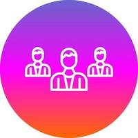 Community Work Vector Icon Design